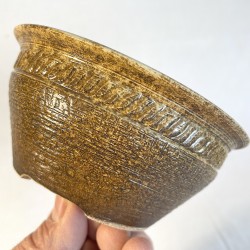 copy of Maceta de acento para bonsái en gres esmaltado - Hecho a mano (9.5 x 3 cm)