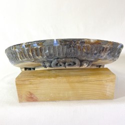 Maceta Bonsái Exclusiva Gres Artesanal | Perfil bajo | Galoartworks