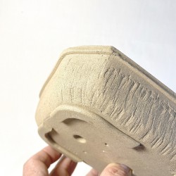 Maceta Rectangular Bonsái Gres Toffee Mate | Galoartworks.