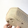 Rectangular Bonsai Pot Matte Toffee Stoneware | Galoartworks.