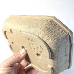 Maceta Rectangular Bonsái Gres Toffee Mate | Galoartworks.