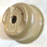 HAND-TURNED ARTISAN ACCENT POT - MOSS GREEN MATTE - SERIAL 218317
