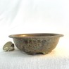 HAND-THROWN ACCENT BONSAI POT - GREDOS ROCKS SERIES - OOAK 218309