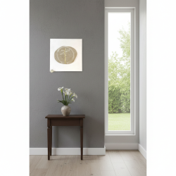 Kintsugi Ceramic Wall Art Actio Humana 33 | Unique Handmade Piece