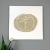 Mural cerámico kintsugi Actio Humana 33 | Obra única artesanal