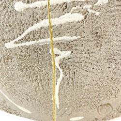 Kintsugi Ceramic Wall Art Actio Humana 33 | Unique Handmade Piece