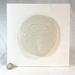 Ceramic Relief Wall Art Actio Humana 39 | Unique Handmade Piece