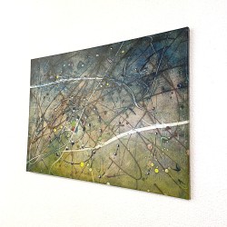 Cuadro Abstracto "La dramática consecuencia de la libertad" | I. García Burillo