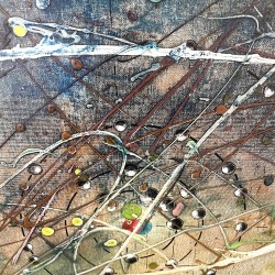 Abstract Painting "The Dramatic Consequence of Liberty" | I. García Burillo