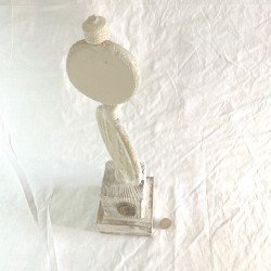 Abstract Ceramic Sculpture Spiral Flow | Unique Piece ESC-120