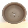 Handcrafted Unglazed Round Bonsai Pot Ismael García Burillo SKU 301109