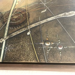Pintura Surrealista Original "Nanomachine-Climber" - Ismael García Burillo
