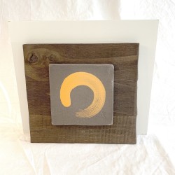 Zen Enso Ceramic Relief | GaloArtworks