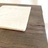 Relieve Cerámico Gestual Blanco | GaloArtworks