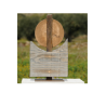 • Escultura Celta de Cerámica "Cruz en círculo" | Ismael García Burillo