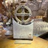 • Escultura Celta de Cerámica "Cruz en círculo" | Ismael García Burillo