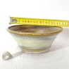 Exclusive Medium Bonsai Pot, Earthy Green Stoneware.