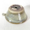 Exclusive Medium Bonsai Pot, Earthy Green Stoneware.