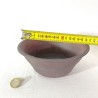 Exclusive Conical Bonsai Pot Burgundy Stoneware | Galoartworks.