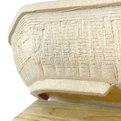 Maceta Rectangular Bonsái Gres Toffee Mate | Galoartworks.