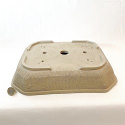 Maceta Rectangular Bonsái Gres Toffee Mate | Galoartworks.