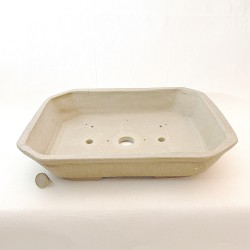 Maceta Rectangular Bonsái Gres Toffee Mate | Galoartworks.