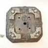 Square Bonsai Pot Natural Rustic Stoneware | Galoartworks.