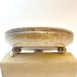Maceta Bonsái Exclusiva Gres Corteza de Árbol | Galoartworks.