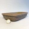 Maceta Rectangular Bonsái Gres Natural Mate | Galoartworks.