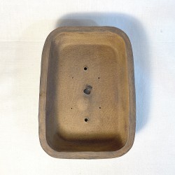 Maceta Rectangular Bonsái Gres Natural Mate | Galoartworks.