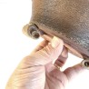 Exclusive Bonsai Pot Semi-Glossy Light Brown Stoneware | Galoartworks.