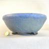 Exclusive Bonsai Pot Matte Light Blue Stoneware | Galoartworks.