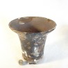 Round Cascade Bonsai Pot Natural Drip Glaze | Galoartworks.