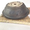 Handcrafted Black Stoneware Round Bonsai Pot | Exclusive | GaloArtworks