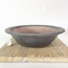 Handcrafted Black Stoneware Round Bonsai Pot | Exclusive | GaloArtworks
