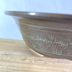Bungin Style Stoneware Bonsai Pot | Handcrafted | GaloArtworks
